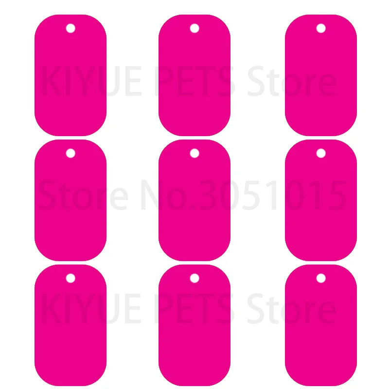 Personalized Aluminum Dog Tags – Custom Pet ID Tags