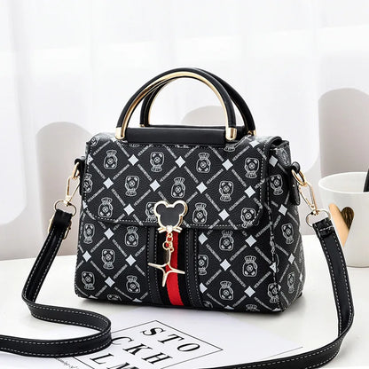 Women’s Structured PU Shoulder Bag