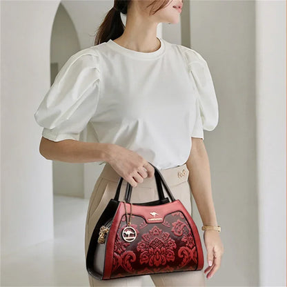 Women’s Microfiber Leather Tote Bag