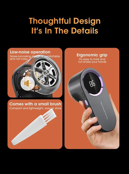 USB Rechargeable Fabric Lint Remover