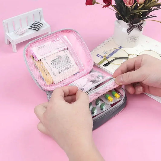 Portable Travel First Aid Organiser Case
