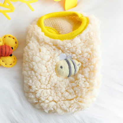 Warm Fleece Pet Clothes for Puppies & Kittens