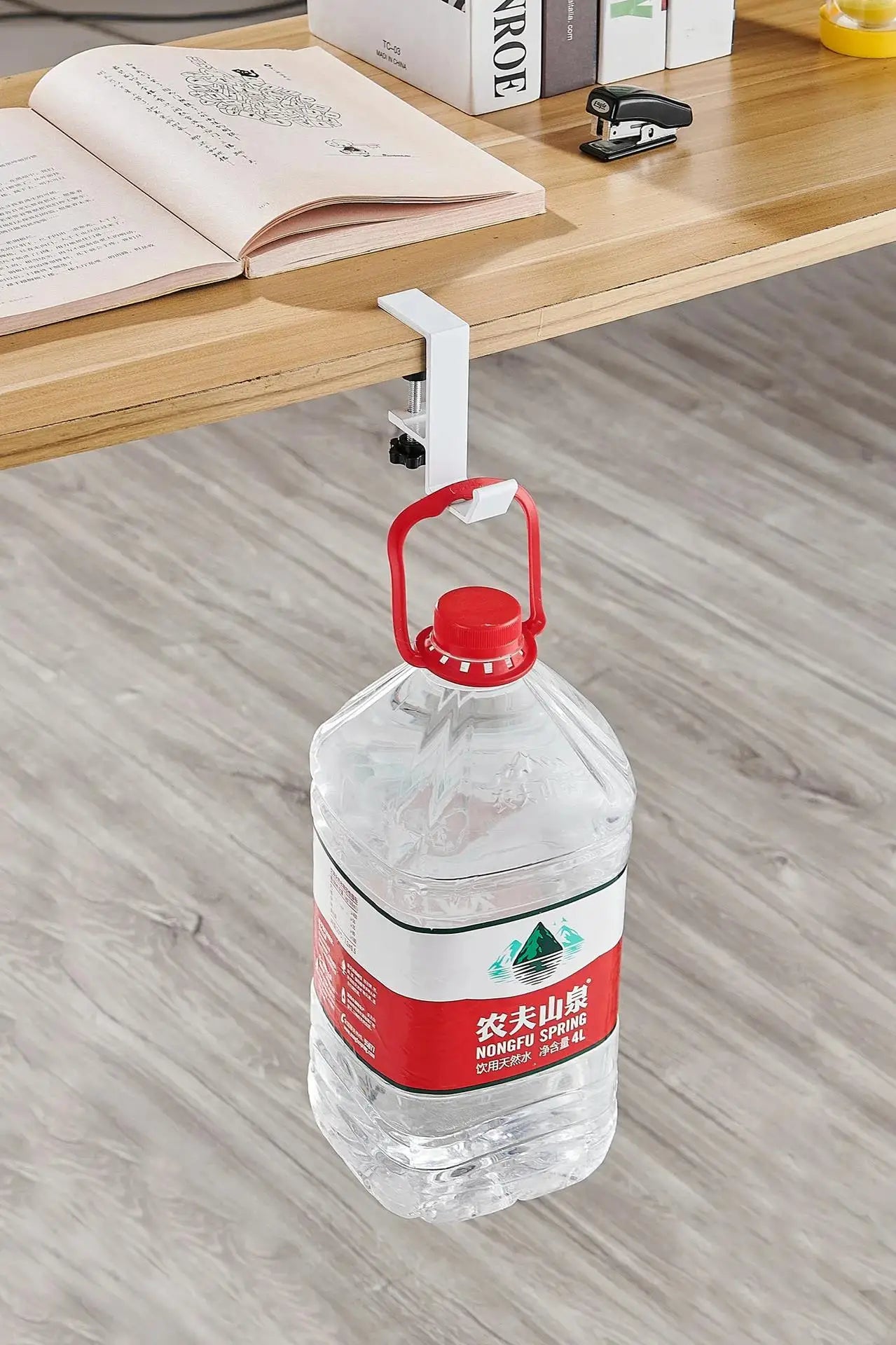 Adjustable Under-Desk Storage Hook