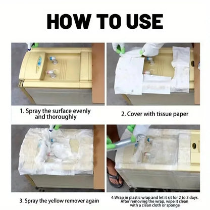 Plastic Yellowing Remover for Appliances & Household Surfaces