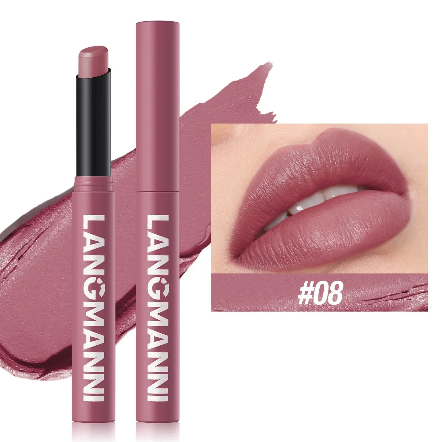 Rotating Velvet Matte Lipstick Pencil