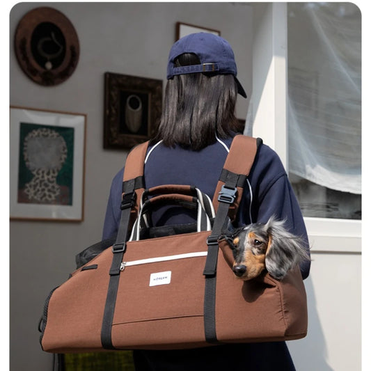 Dachshund Dog Backpack Carrier – Extended Travel Bag