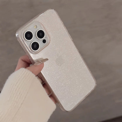 Glitter Clear iPhone Case