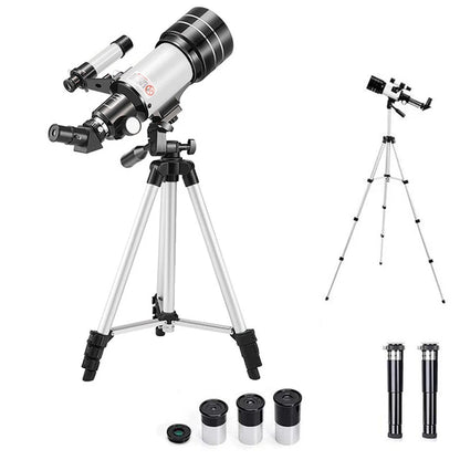F30070 Professional Astronomical Telescope Spyglass Binoculars