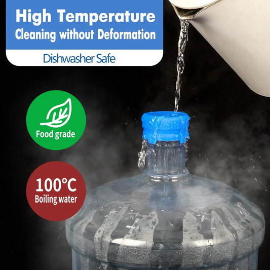 Reusable Silicone Water Jug Caps