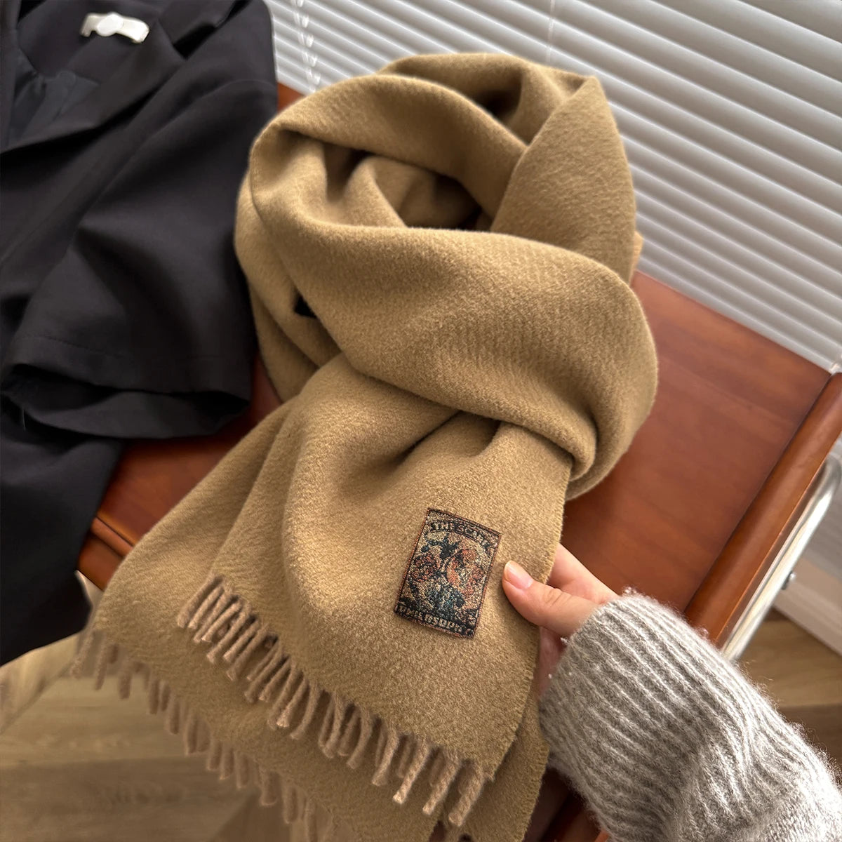 Women’s Soft Cashmere Feel Winter Scarf