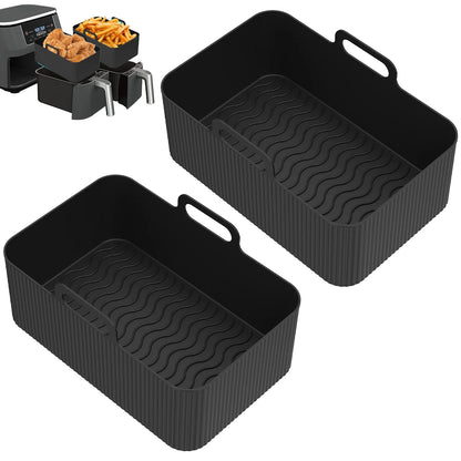 Air Fryer Silicone Liner Basket Set