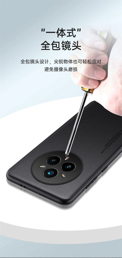Luxury PU Leather Phone Case for Realme 14 Pro Series