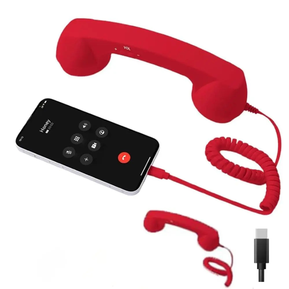 Retro Type-C Phone Handset