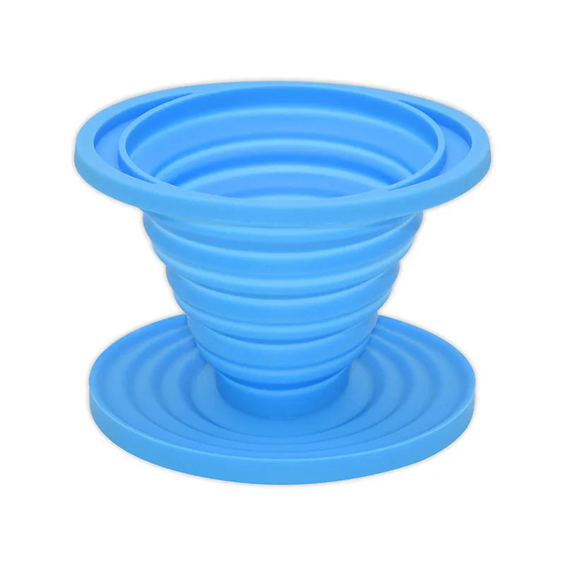 Collapsible Silicone Pour Over Coffee Dripper