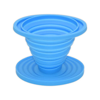 Collapsible Silicone Pour Over Coffee Dripper