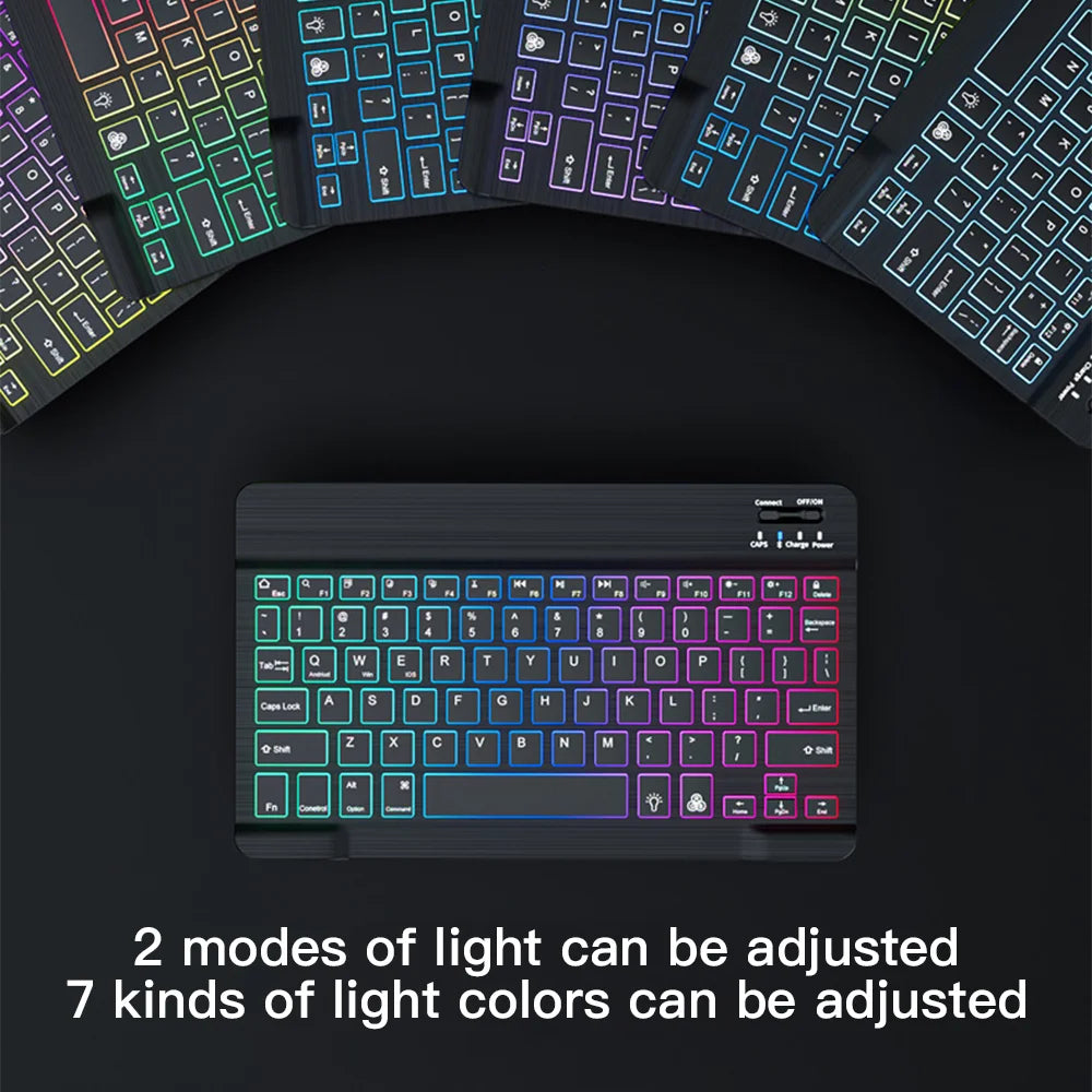 Backlit Bluetooth Keyboard & Mouse Set
