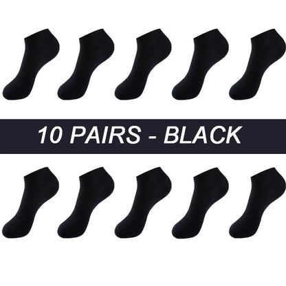Men’s Bamboo Fiber Socks 10 Pairs