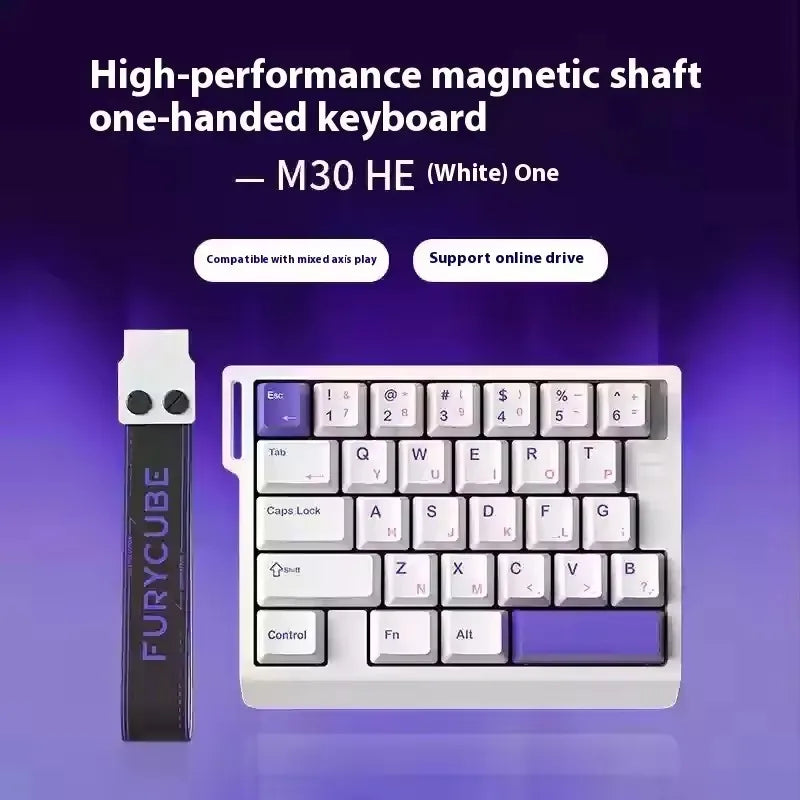 Magnetic Switch Single-Handed Mechanical Gaming Keyboard