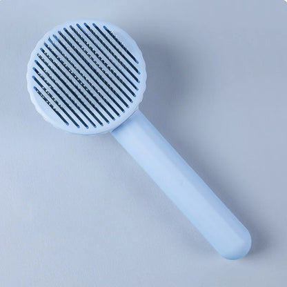Self-Cleaning Pet Grooming Brush