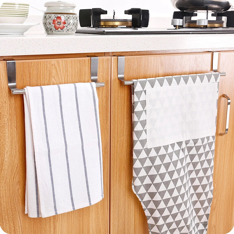 Cabinet Door Towel Bar