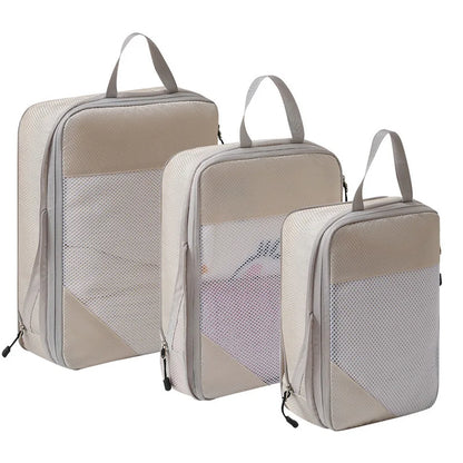Travel Packing Cubes Compression Organizer Set
