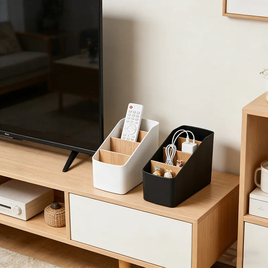 Desktop Remote Control Organizer Storage Box