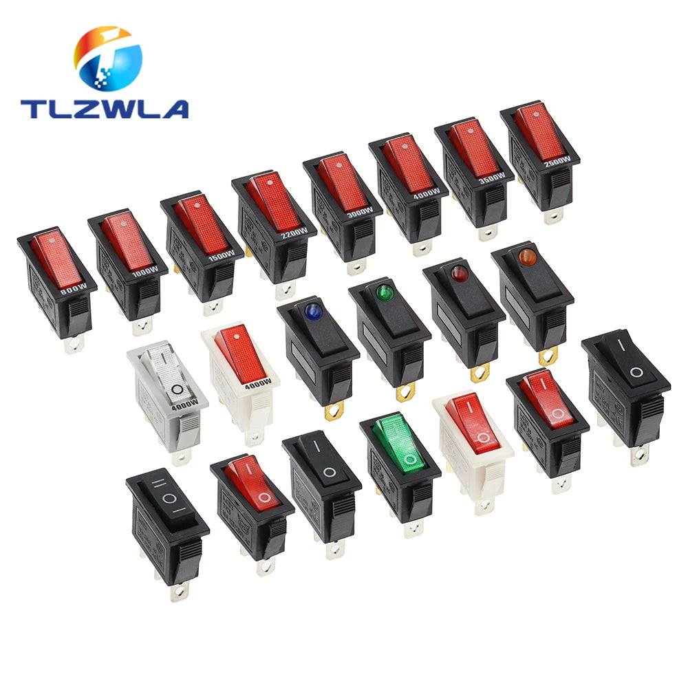 KCD3 Illuminated Rocker Switch