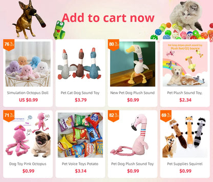 Interactive Snail Dog Puzzle Feeder Toy
