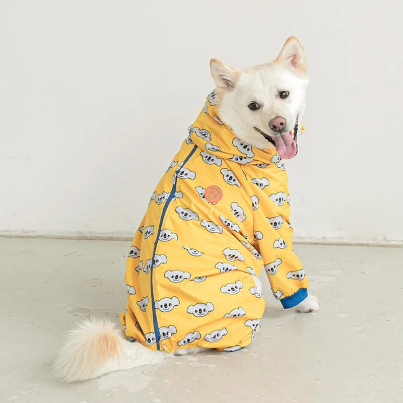 Pet Dog Raincoat – Waterproof Hooded Jacket