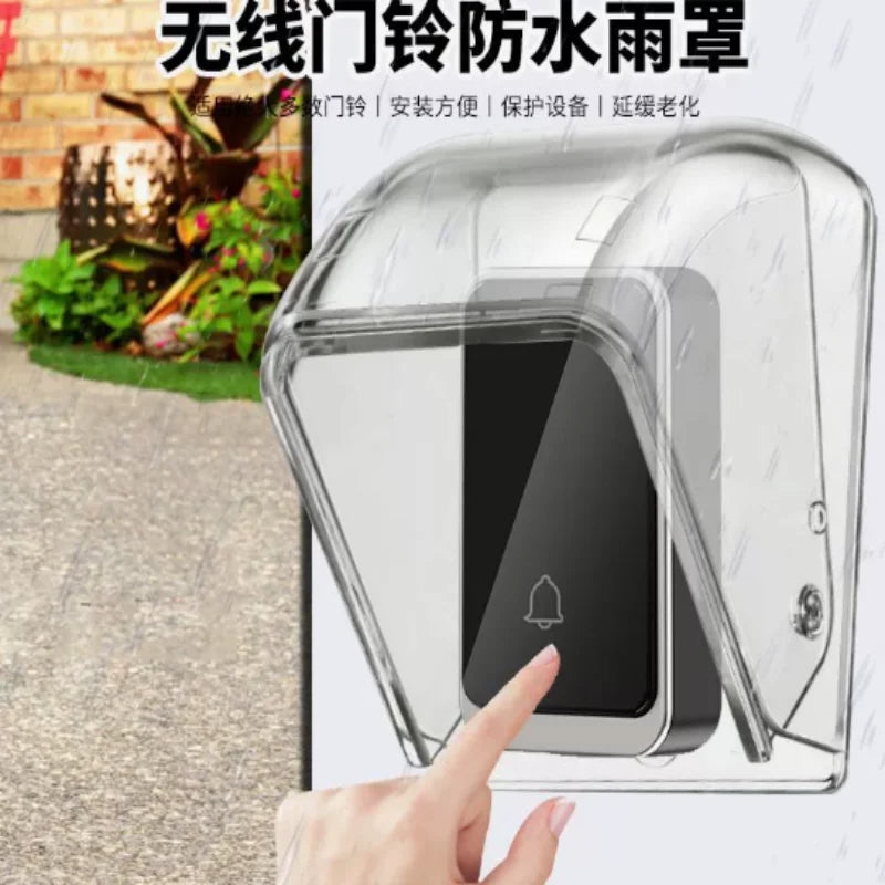 Waterproof Outdoor Doorbell Button Protective Cover