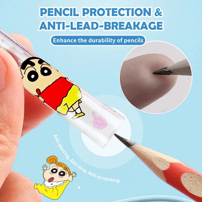 Crayon Shin-Chan 3D Pencil Cap Set