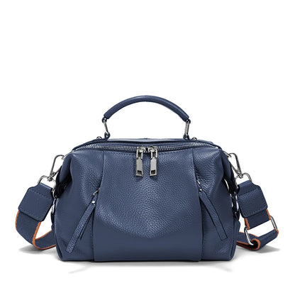 Women’s Genuine Cowhide Leather Shoulder Bag