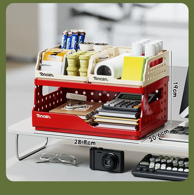 3-Tier Stackable Desk Organizer