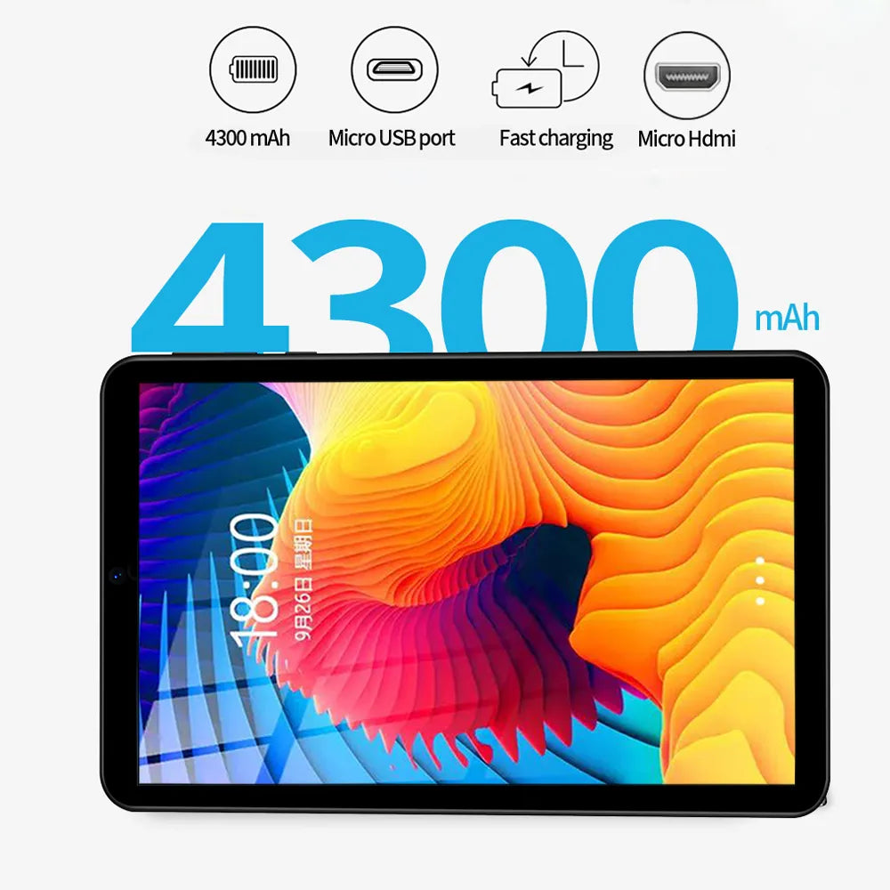 8 Inch Tablet 32GB ROM, 2GB RAM