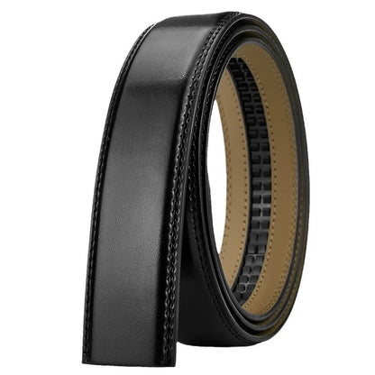 Men’s No-Buckle Cowskin Belt