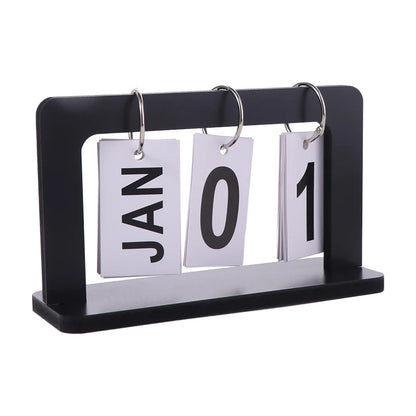 MDF Wooden Perpetual Calendar Block
