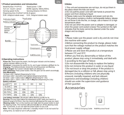 Automatic Touchless Soap Dispenser