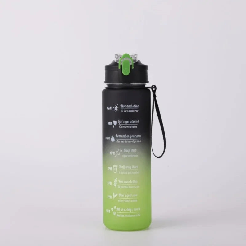 Sports Water Bottle with Time Marker