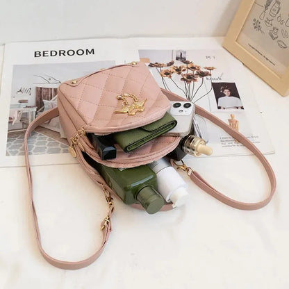 Women’s Compact Mini Backpack with Adjustable Shoulder Straps