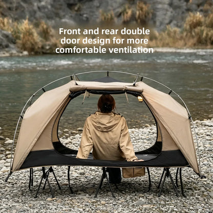 Elevated Single Camping Bed Tent