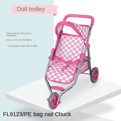 Baby Stroller Dolls Pretend Play