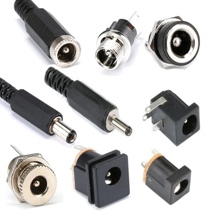 DC Power Plug & Socket Connector Set