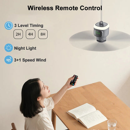 Rechargeable Camping Ceiling Fan