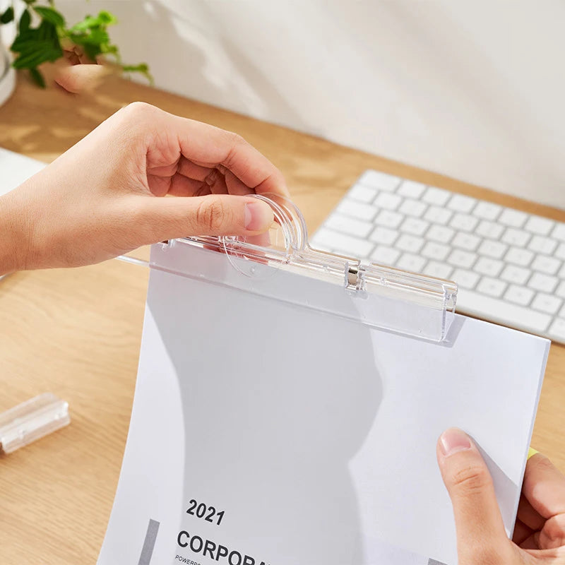 Magnetic Transparent Binder Clip