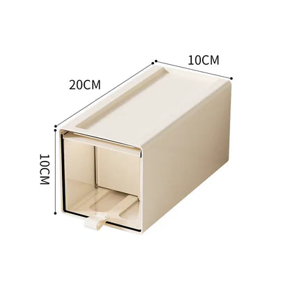 Storage Box with Drawers – Desktop Organizer & Display Case