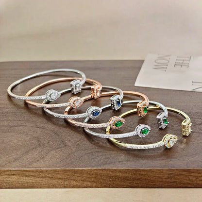 Adjustable Snake-Inspired Cuff Bracelet