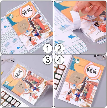 Clear Self-Adhesive Book Covers