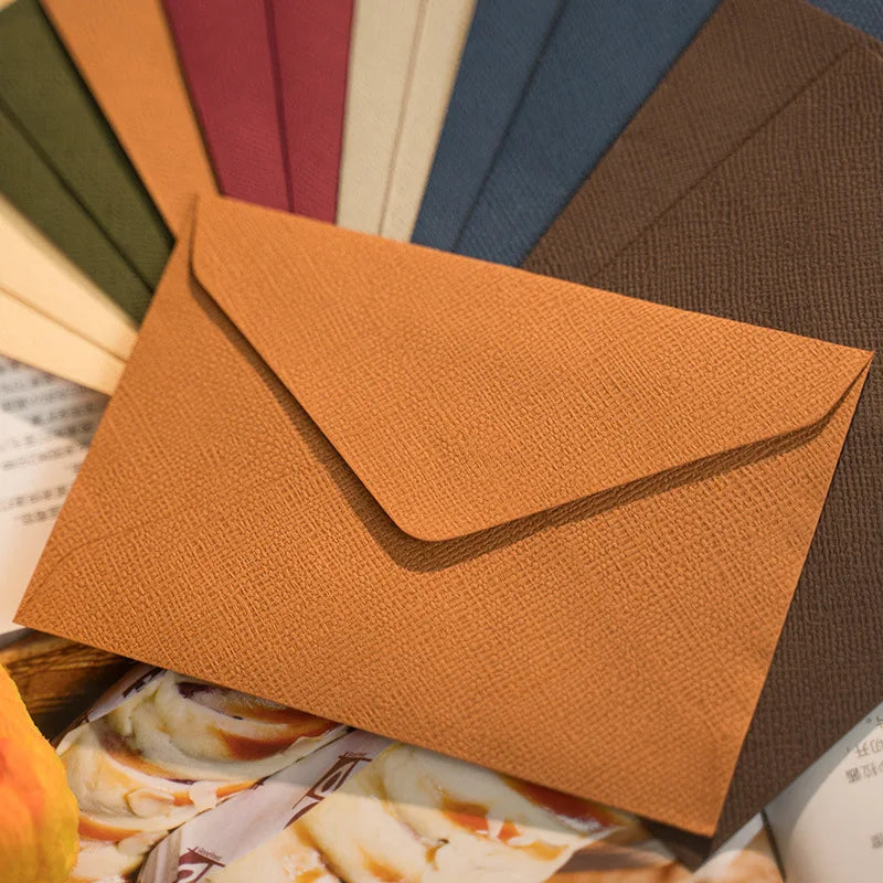 Textured Paper Envelope Set