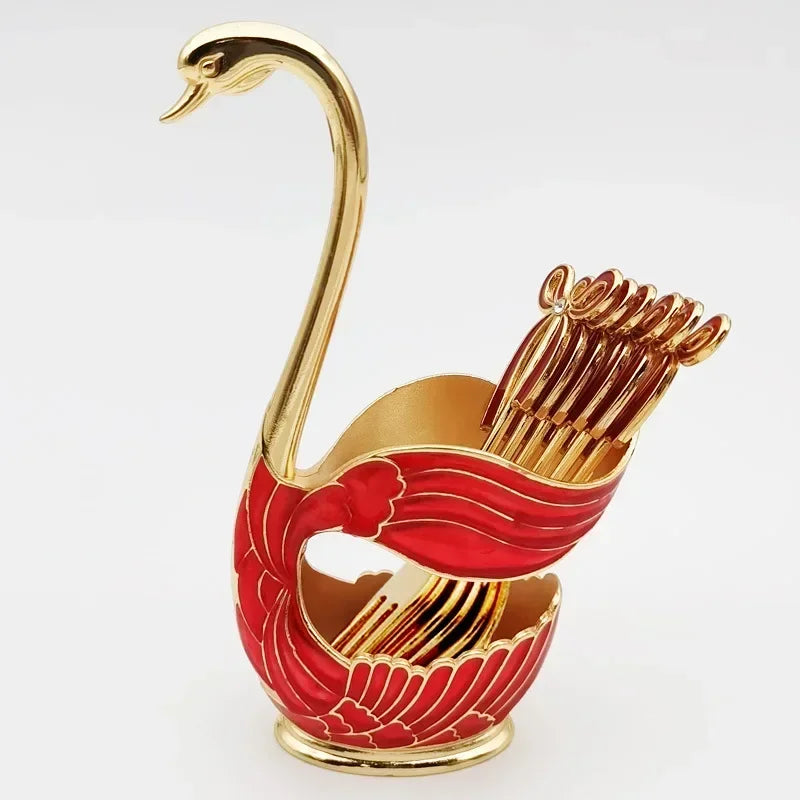 Swan Tableware Holder Set