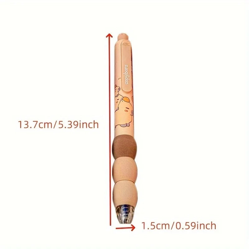 Capybara Erasable Gel Pen Set